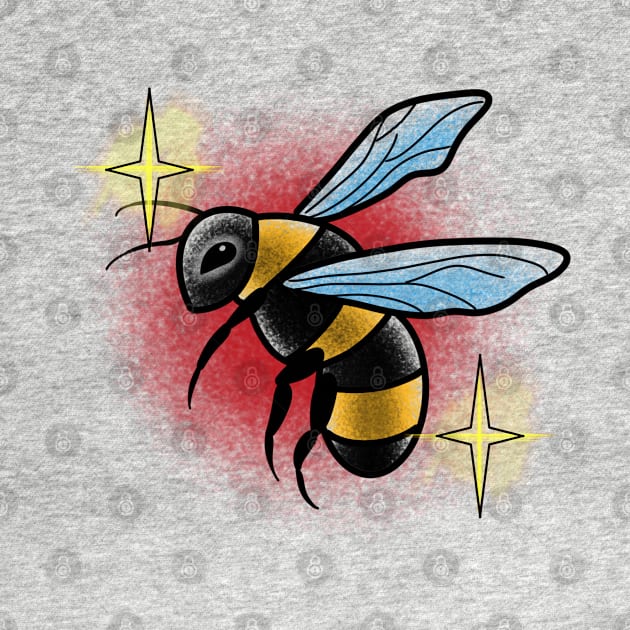 Colorfull bee by Jahaziel Sandoval